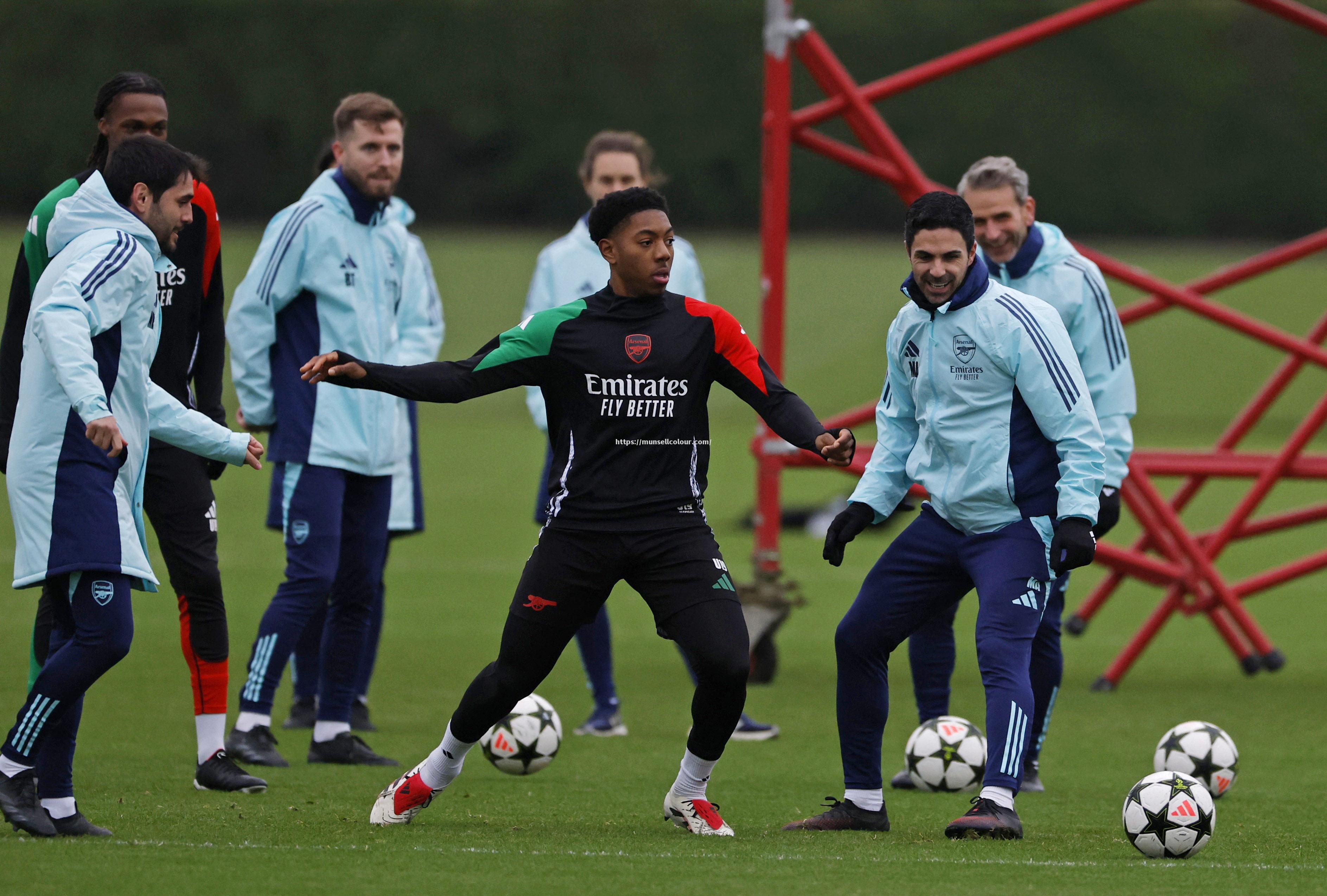 阿森纳备战极具信心对决那不勒斯,决意全力争胜 阿森纳备战极具信心对决那不勒斯,决意全力争胜